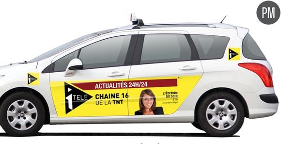 La campagne i-TELE sur les taxis.