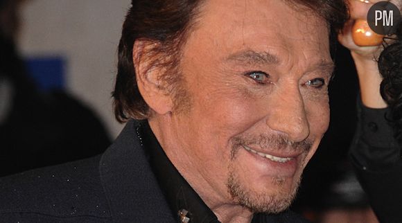 Johnny Hallyday sur le tapis rouge des "NRJ Music Awards 2012".