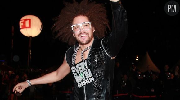 Les LMFAO sur le tapis rouge des "NRJ Music Awards 2012".