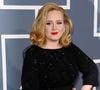 Adele sur le tapis rouge des Grammy Awards 2012