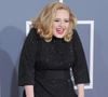 Adele sur le tapis rouge des Grammy Awards 2012