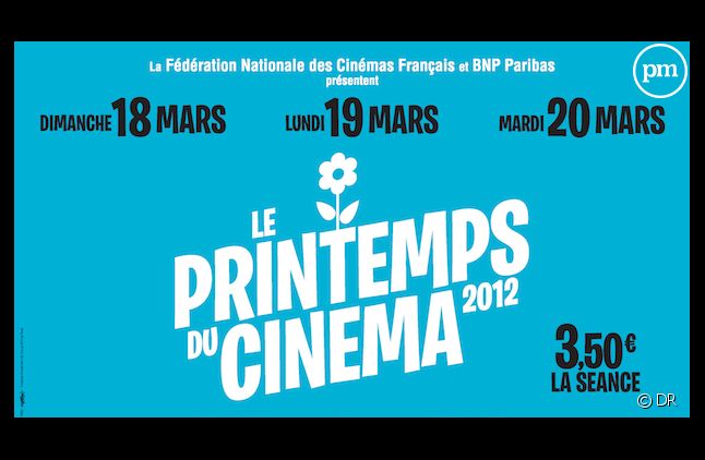 L'affiche du Printemps du Cinéma 2012