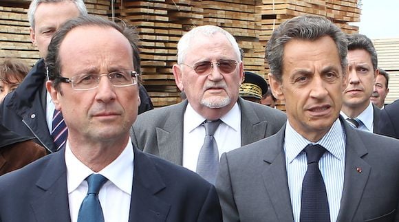 François Hollande et Nicolas Sarkozy