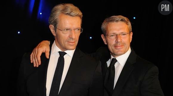 Lambert Wilson et sa statue de cire au musée Grévin