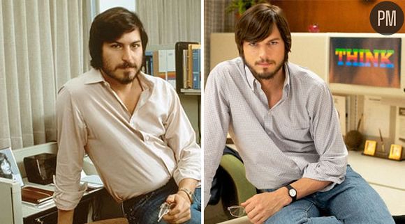 Steve Jobs et Ashton Kutcher