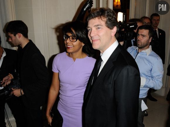 Audrey Pulvar et son compagnon, Arnaud Montebourg.