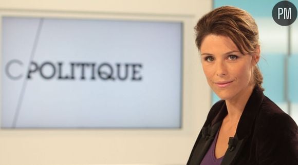 Géraldine Muhlmann sur le plateau de "C politique"