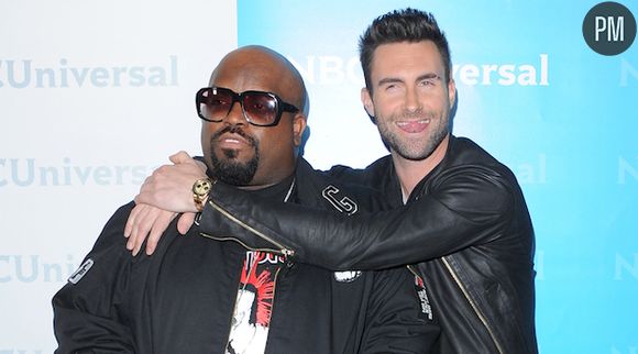 Adam Levine et Cee Lo Green