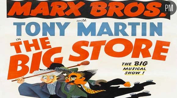 Affiche du film "The Big Store" avec Tony Martin