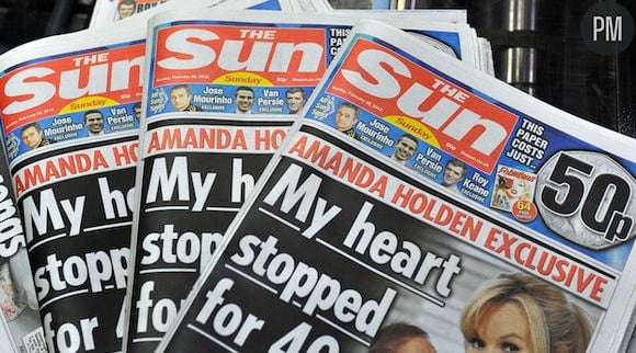 Le tabloïd "The Sun", propriété du groupe News Corporation