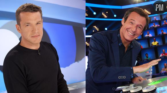 Benjamin Castaldi et Jean-Luc Reichmann