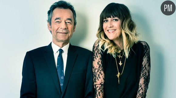 Michel Denisot et Daphné Bürki.