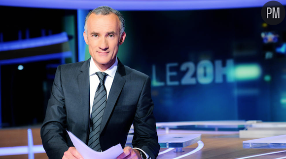 Gilles Bouleau, nouveau présentateur de 20 heures de TF1.