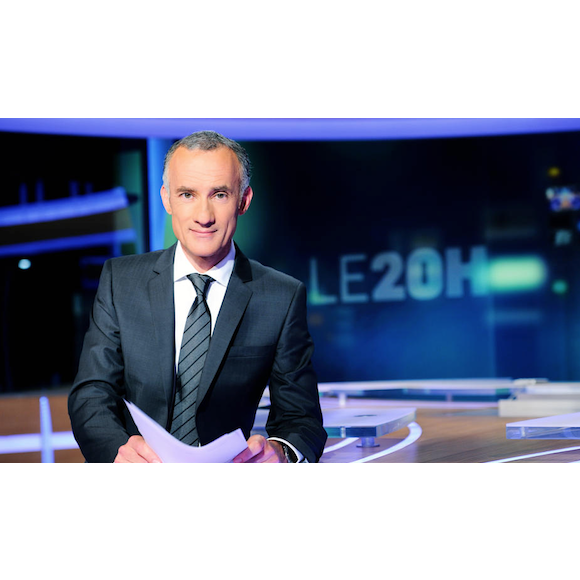 Gilles Bouleau, nouveau présentateur de 20 heures de TF1.