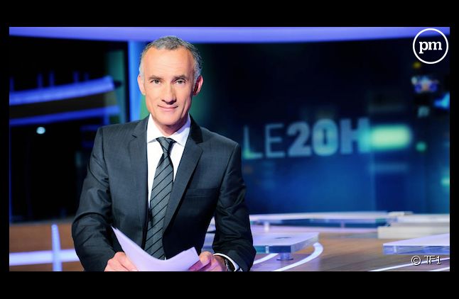 Gilles Bouleau, nouveau présentateur de 20 heures de TF1.
