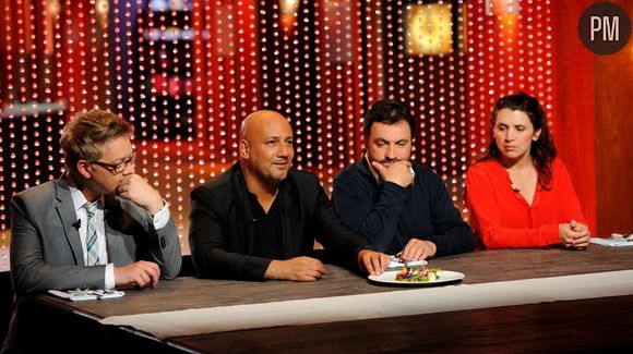 Le jury de "Masterchef" et Anne pour la finale de la saison 3