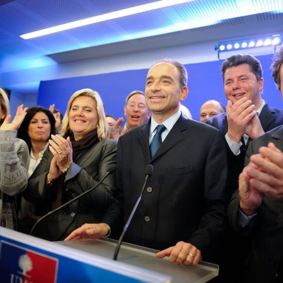 Jean-François Copé annonce sa victoire, le 19 novembre 2012.