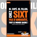Sixt apostrophe François Fillon et Jean-François Copé