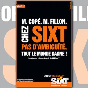 Sixt apostrophe François Fillon et Jean-François Copé