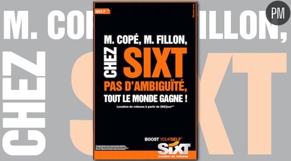 Sixt apostrophe François Fillon et Jean-François Copé