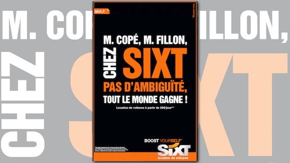 Sixt se moque de François Fillon et Jean-François Copé