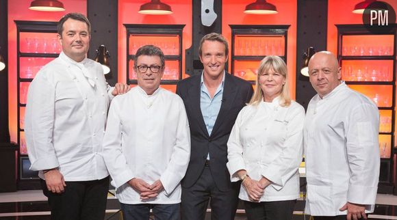 Le jury et le présentateur de "Top Chef"