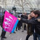 La "manif pour tous" contre le mariage gay, le 24 mars 2013 à Paris.