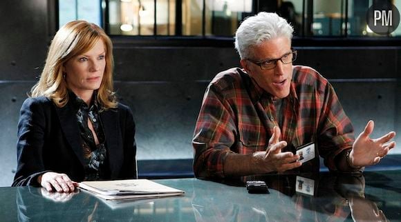 Marg Helgenberger et Ted Danson dans "Les Experts"