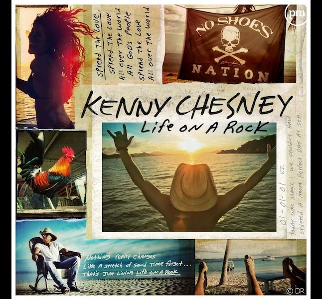 1. Kenny Chesney - "Life on a Rock"
