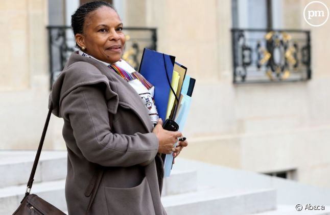 Christiane Taubira, en charge de la nouvelle loi sur la protection des sources des journalistes