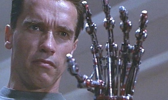 Arnold Schwarzenegger dans "Terminator 2" en 1991