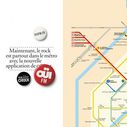 Pub : La radio rock OÜI FM rebaptise les stations du métro parisien