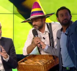 Cyril Hanouna distribue des beignets sur I-Télé
