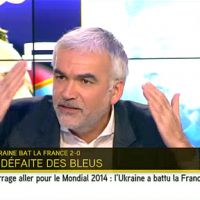 Grosse colère de Pascal Praud sur i-TELE après la défaite des Bleus face à l'Ukraine