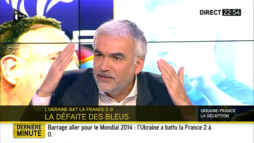 Pascal Praud, sur i-TELE.