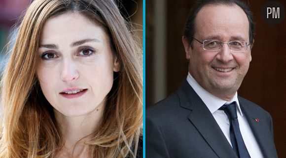 Julie Gayet et François Hollande, en 2013.