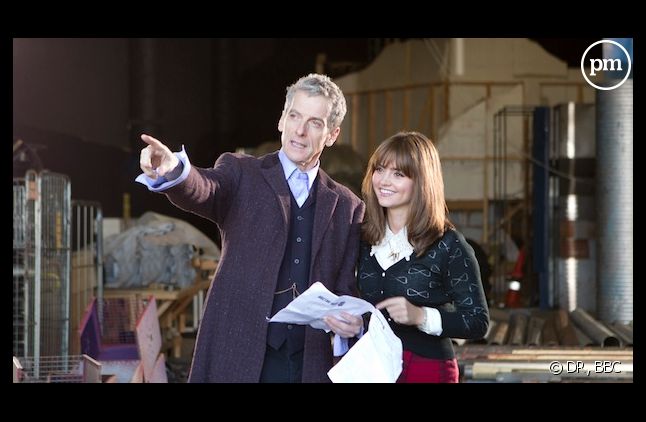 Peter Capaldi et Jenna Coleman dans "Doctor Who"