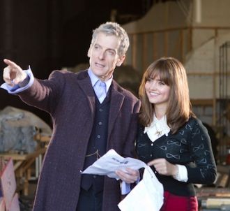 Peter Capaldi et Jenna Coleman dans 'Doctor Who'