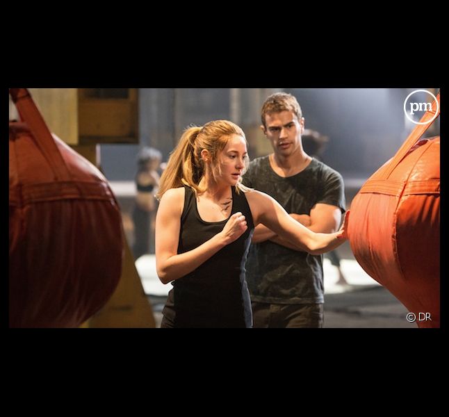 Shailene Woodley et Theo James dans "Divergente"