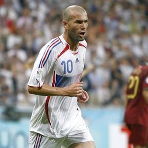 Zinedine Zidane lors du match France-Portugal en 2006