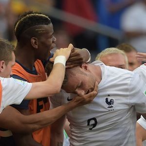 Hier soir, les Bleus ont battu les Suisses 5 buts à 2