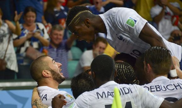 Hier soir, les Bleus ont battu les Suisses 5 buts à 2