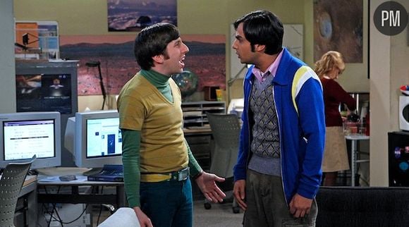 Simon Helberg et Kunal Nayyar dans "The Big Bang Theory"