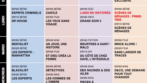 Tous les programmes de la télé du 20 au 26 septembre 2014