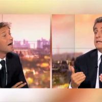 Laurent Delahousse chahuté par Nicolas Sarkozy