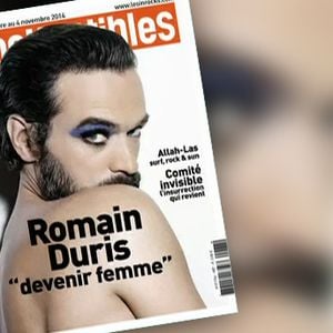 Romain Duris à la Une des Inrocks.