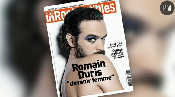 Romain Duris à la Une des Inrocks.