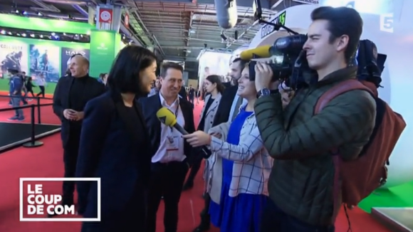 Le coup de com' avec Fleur Pellerin.