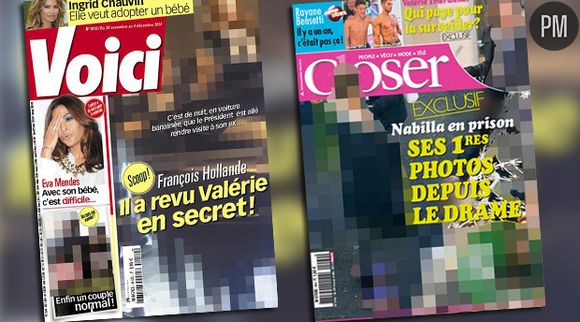 Deux scoops à la Une de "Voici" et "Closer".