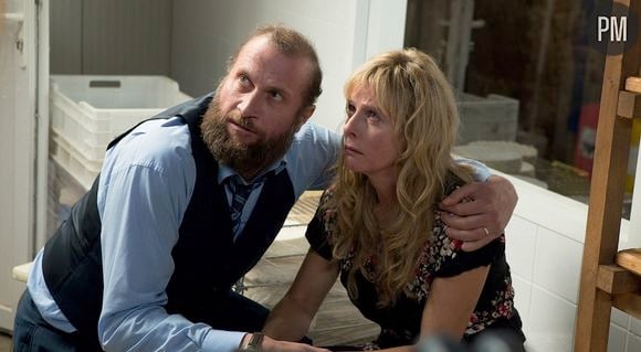 François Damiens et Karin Viard dans "La Famille Bélier"